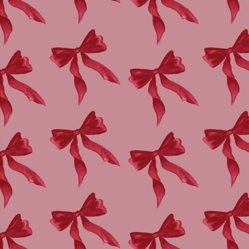 Wallpaper - Red bow